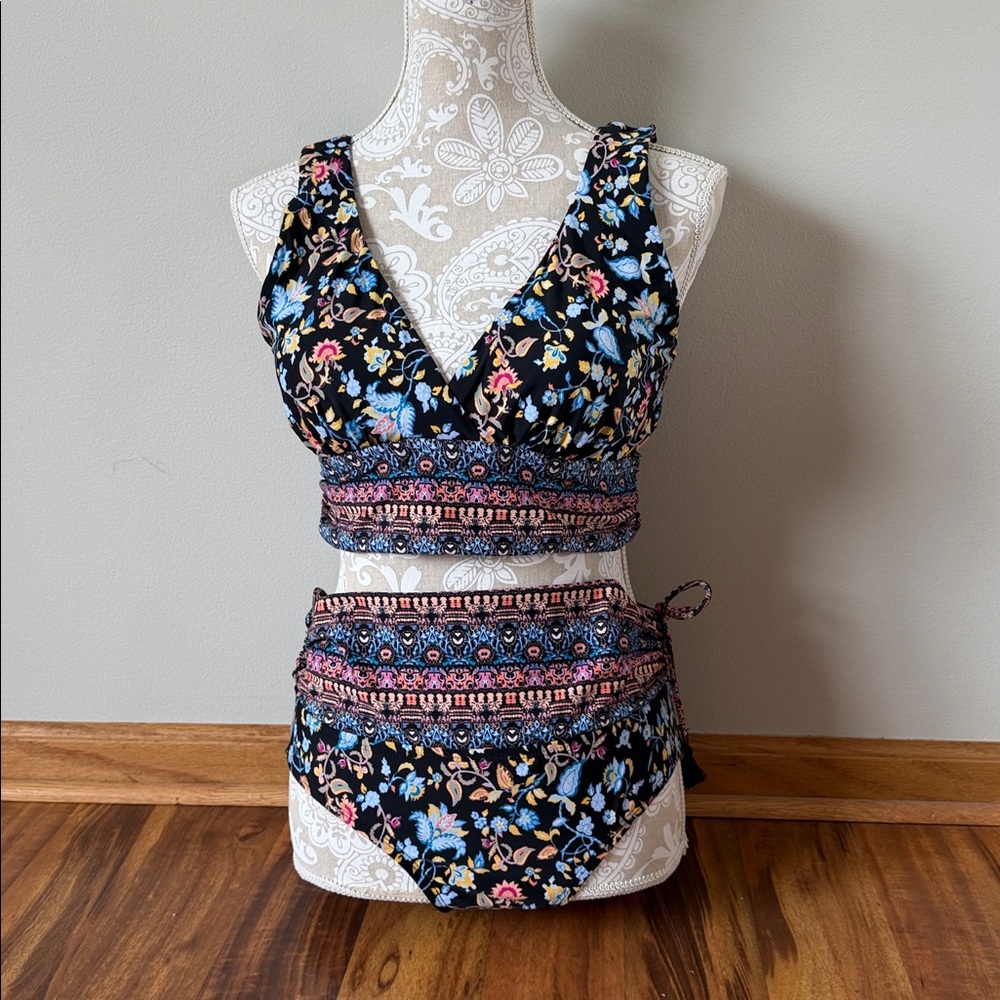 Jantzen Multicolor Patterned Swimwear sz 8/10